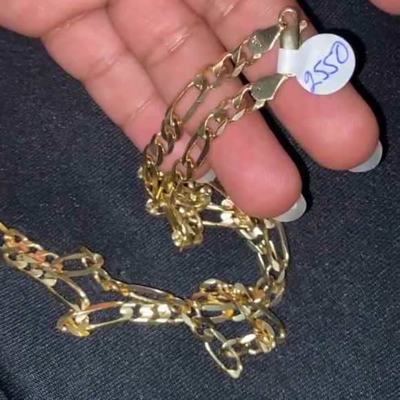 14k chain, REAL GOLD NO PLATED - Picture 3 of 3